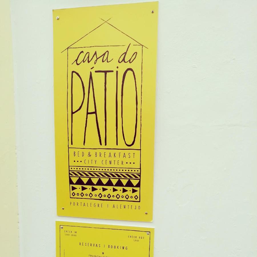 Casa Do Patio- Bed & Breakfast- City Center Portalegre Buitenkant foto